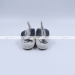 Grey Cat Felt Baby Shoes