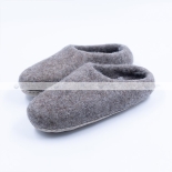 Boulder Grey Felt Slippers