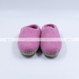 Pink Felt Slippers